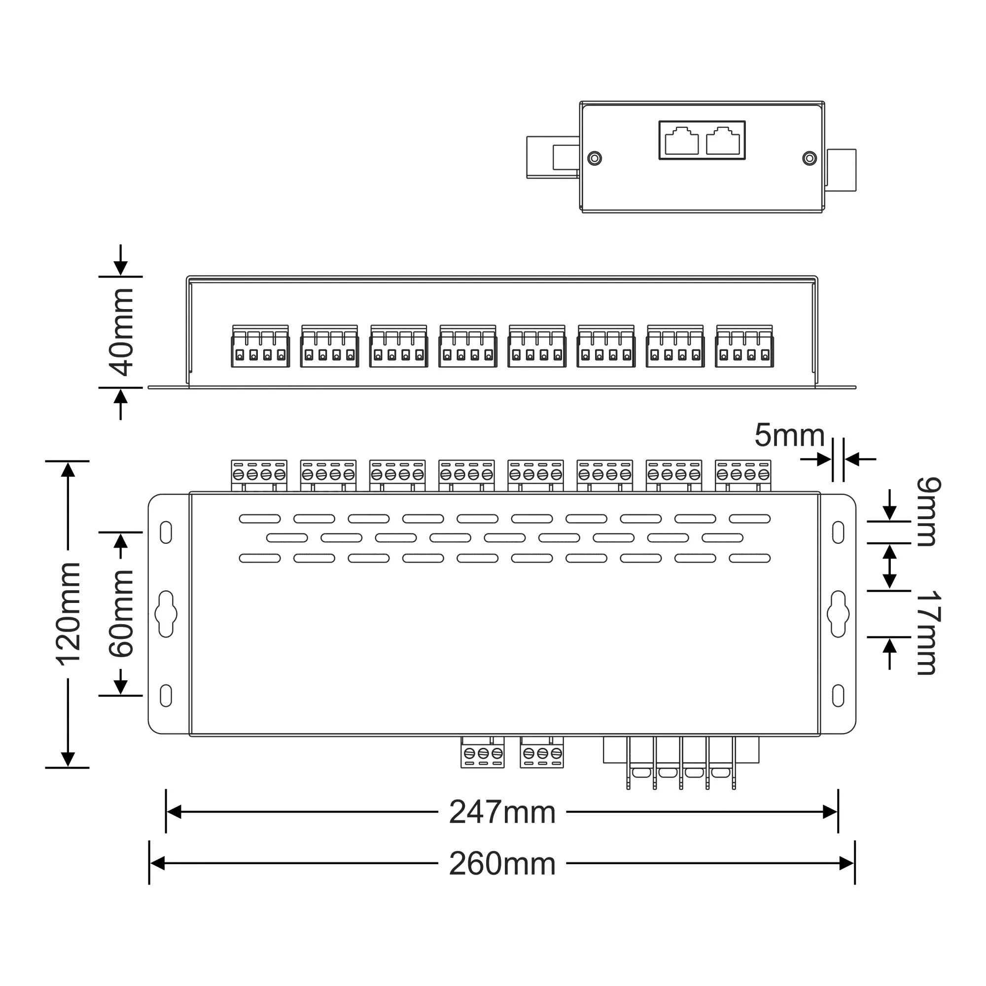 24 Channel CV DMX Decoder 5/12/24V DC 880  LTECH DMX Controller